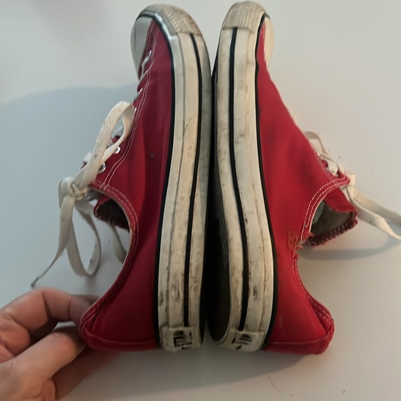 Red converse all star sneakers size 12 - Picture 4 of 10